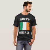 T-shirt GREEN BRIGADE Glasgow Irish (Devant entier)