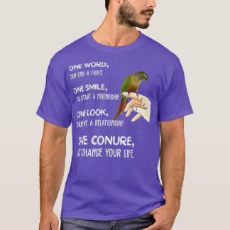 T-shirt Green Cheek Conure Clothing One Conure Parrot