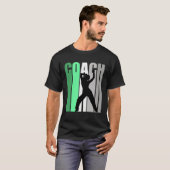 T-shirt Green Coach Of Dance Instructor Dance Pretty Teach (Devant entier)