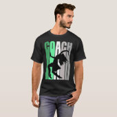 T-shirt Green Coach Of Dance Instructor Dancer Pretty Teac (Devant entier)