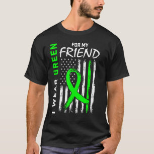 T-shirt Green Cp Friend Maladie du rein Cérébral Palsy Awa