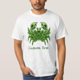 T-shirt Green crab Celtic Knot