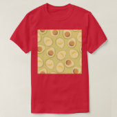 T-shirt Green Cut Open Avocado Motif esthétique (Design devant)