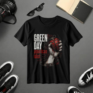 T-shirt Green Day American Idiot