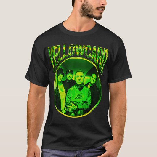 T-shirt Green Frame Pop Punk (Devant)