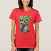 T-shirt Green Garbage Monster (Devant)