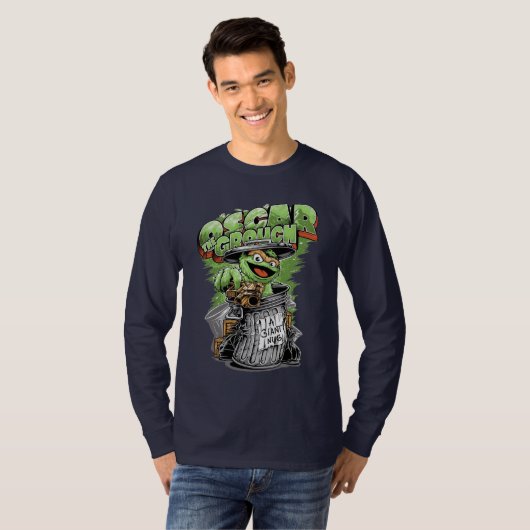 T-shirt Green Garbage Monster (Devant entier)