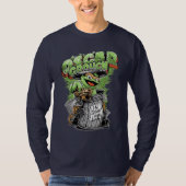 T-shirt Green Garbage Monster (Devant)