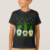 T-shirt Green Gnome St. Patrick's Day Irish Gnome Lucky Sh (Devant)