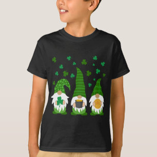 T-shirt Green Gnome St. Patrick's Day Irish Gnome Lucky Sh