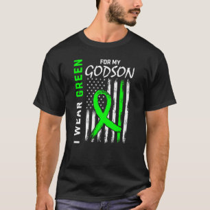 T-shirt Green Godson Maladie du rein Décerné de la paralys