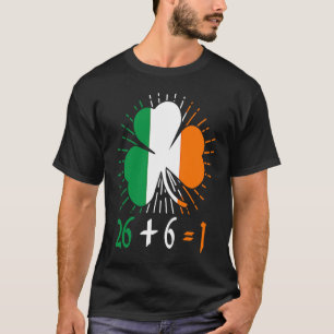T-shirt Green Irish Unity 26 + 6 1 Saint Patrick's Day Luc