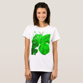 T-shirt green leaf (Devant entier)
