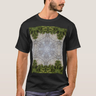 T-shirt Green Moss & Earth Nature Art