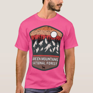 T-shirt Green Mountains National Forest Active