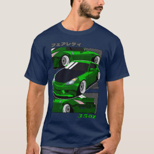 T-shirt Green Nissan 350z Fairlady Z