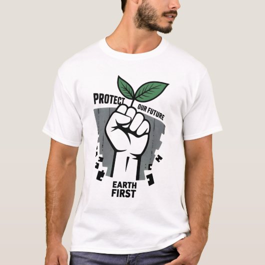 T-shirt Green Rage (Devant)