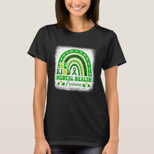 T-shirt Green Rainbow Soyez Gentil Pour Votre Santé Mental