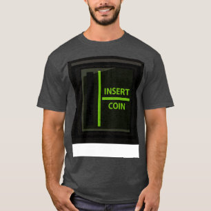 T-shirt Green Retro Arcade