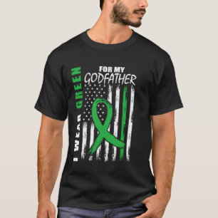 T-shirt Green Ribbon Gofather Sensibilisation aux maladies