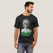 T-shirt Green Saint Patricks Day Medusa (Devant entier)