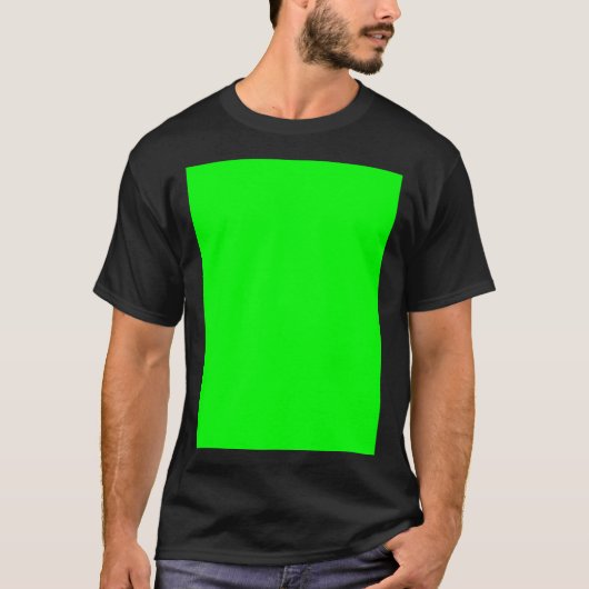 T-shirt Green Screen Chroma Background For Streaming & (Devant)