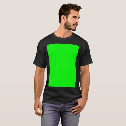 T-shirt Green Screen Chroma Background For Streaming & (Devant entier)
