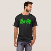 T-shirt Green Shamrock C Irish Lucky St Patrick s Day (Devant entier)