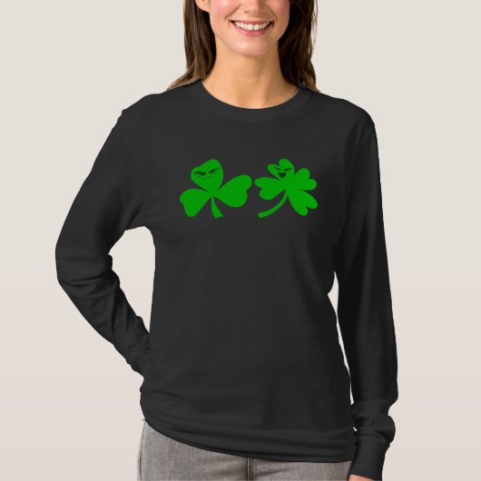 T-shirt Green Shamrock C Irish Lucky St Patrick s Day (Devant)