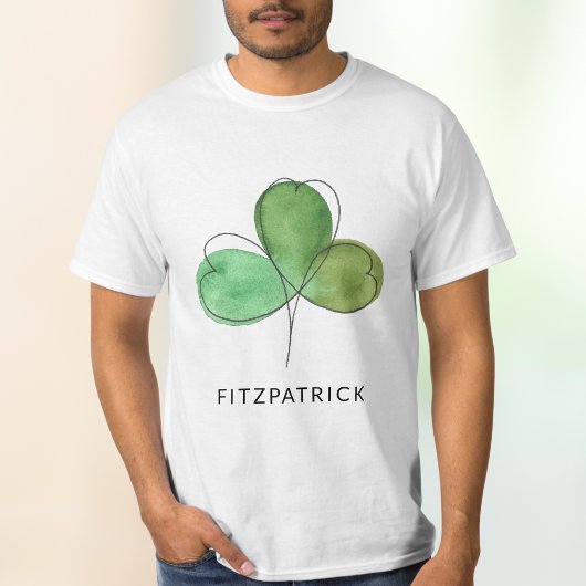 T-shirt Green Shamrock Irish Heritage