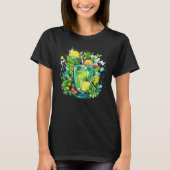 T-shirt Green Springtime soft drink for spring Feelings (Devant)