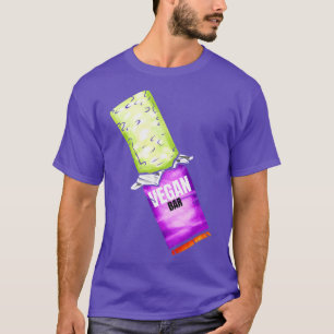 T-shirt Green Sweets Vegan Bar Pour Végétarien Et Végétali