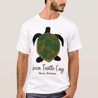 T-shirt Green Turtle Cay