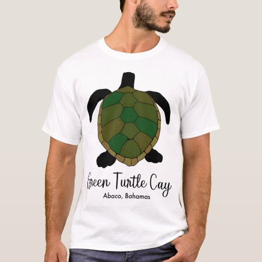 T-shirt Green Turtle Cay (Devant)