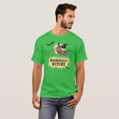 T-shirt GREEN Whimsics Witchy Basic-T avec code QR (Devant entier)