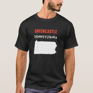 T-shirt Greencastle Pennsylvania USA State America Travel