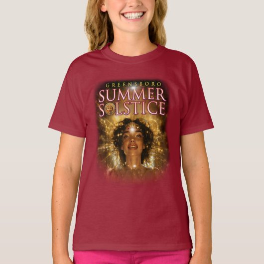 T-shirt Greensboro Summer Solstice Festival 2024 Souvenir (Devant)