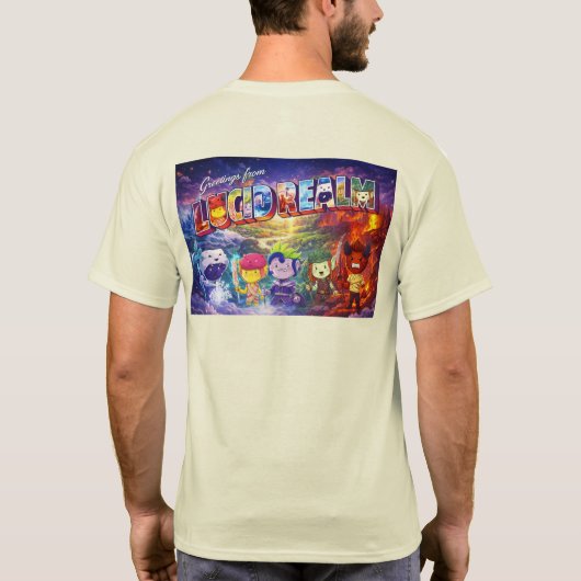 T-shirt Greetings from the Lucid Realm (Dos)