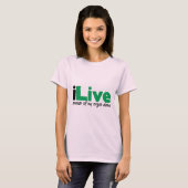 T-shirt greffe iLive (Devant entier)