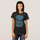 T-shirt Greffier des ressources humaines (Devant entier)