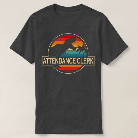 T-shirt Greffier Dinosaur (Design devant)