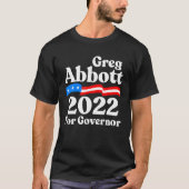 T-shirt Greg Abbott pour le Texas Républicain Greg Abbott  (Devant)