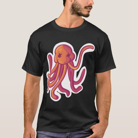T-shirt Grégory la méduse (Devant)