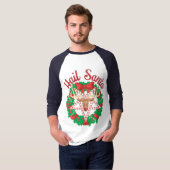 T-shirt Grêle Père Noël (Devant entier)