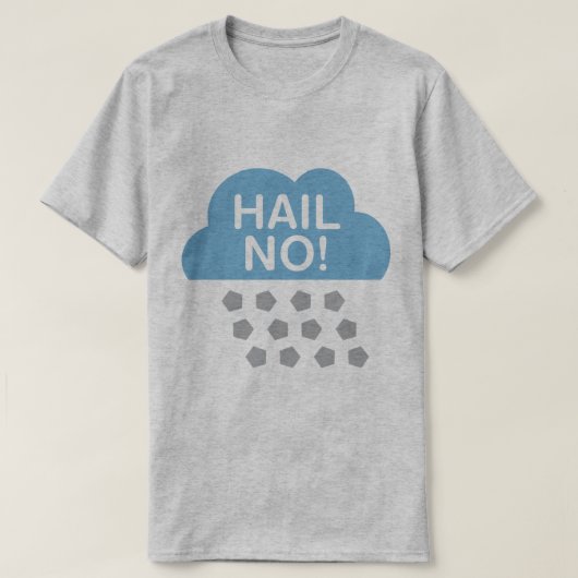 T-shirt Grêlez non ! (Design devant)