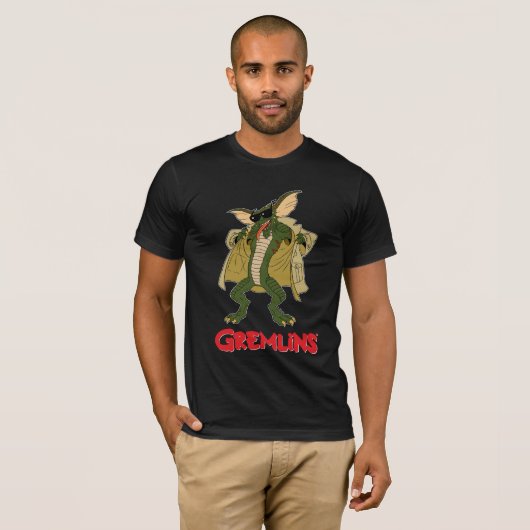 T-shirt Gremlins | Cachet à tranchée Flash (Devant entier)