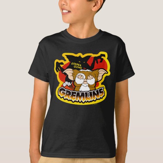 T-shirt Gremlins | Gizmo Stripe (Devant)