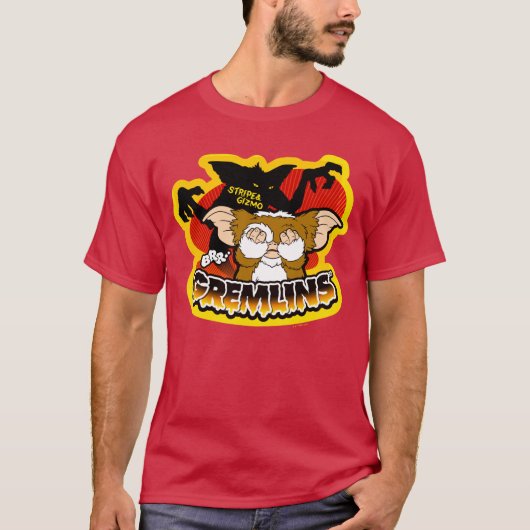 T-shirt Gremlins | Gizmo Stripe (Devant)