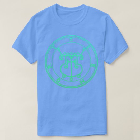 T-shirt Gremory Sigil Procède Aimer Green Gradient (Design devant)
