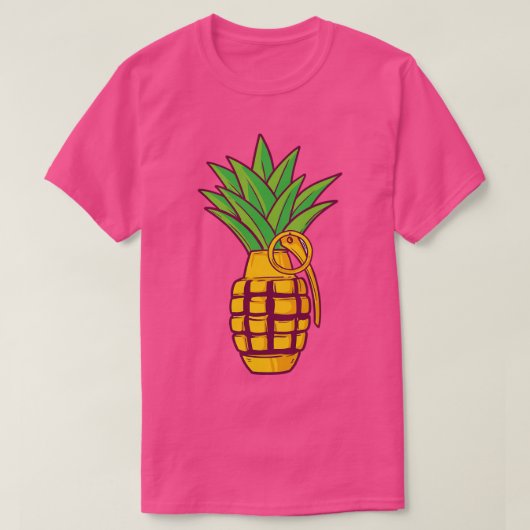 T-shirt Grenade à l'ananas Vitamine (Design devant)
